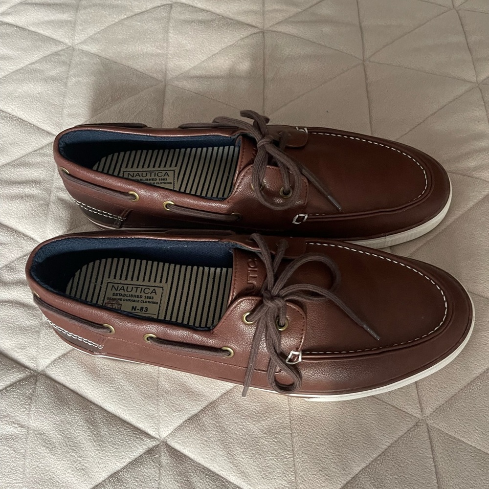 Nautica boat shoes worn only a couple times